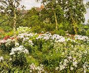 Gaines Ruger Donoho A Garden oil painting